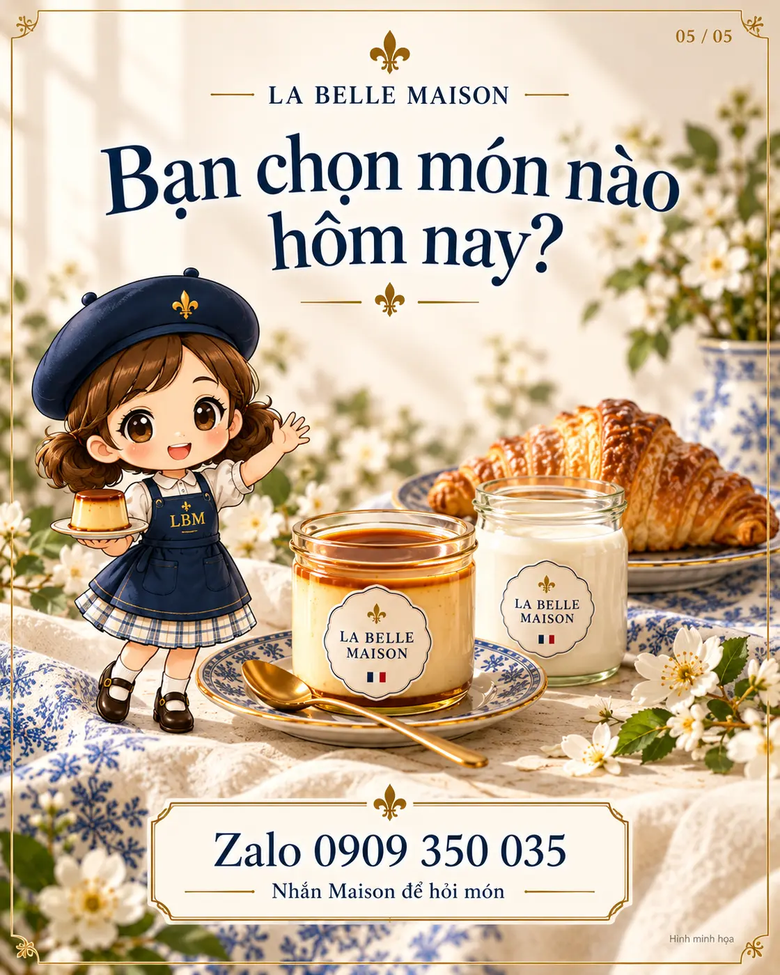 Ba món đầu tiên của Maison. Bạn chọn ai? — 5 / 5