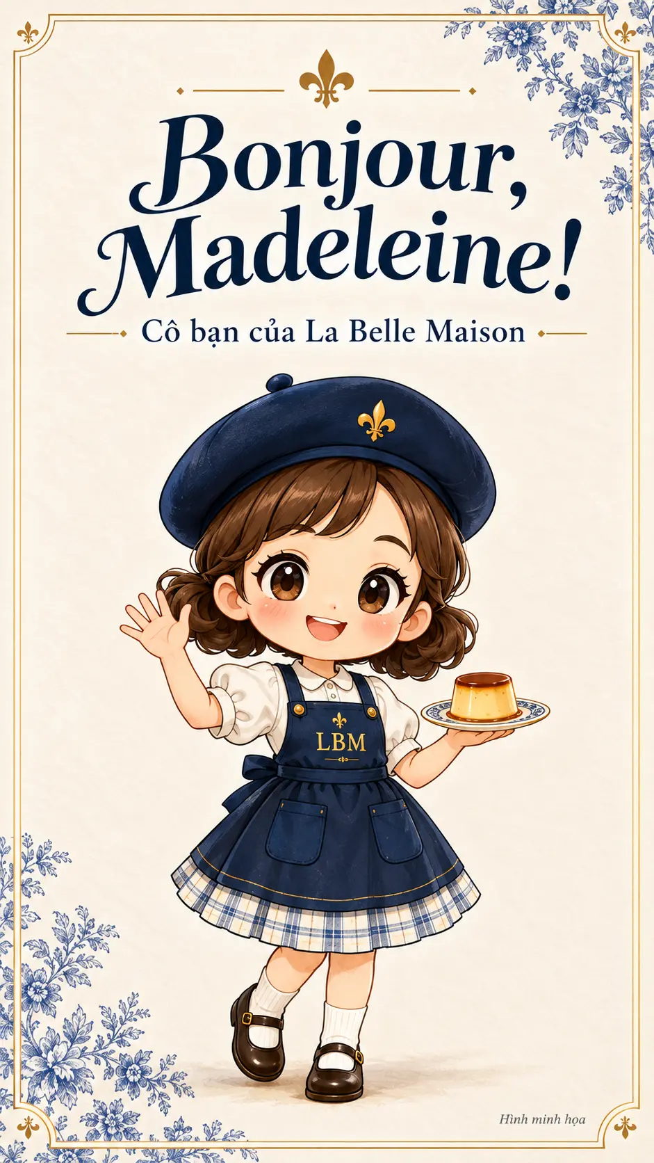 Cô gái béret navy này là ai?