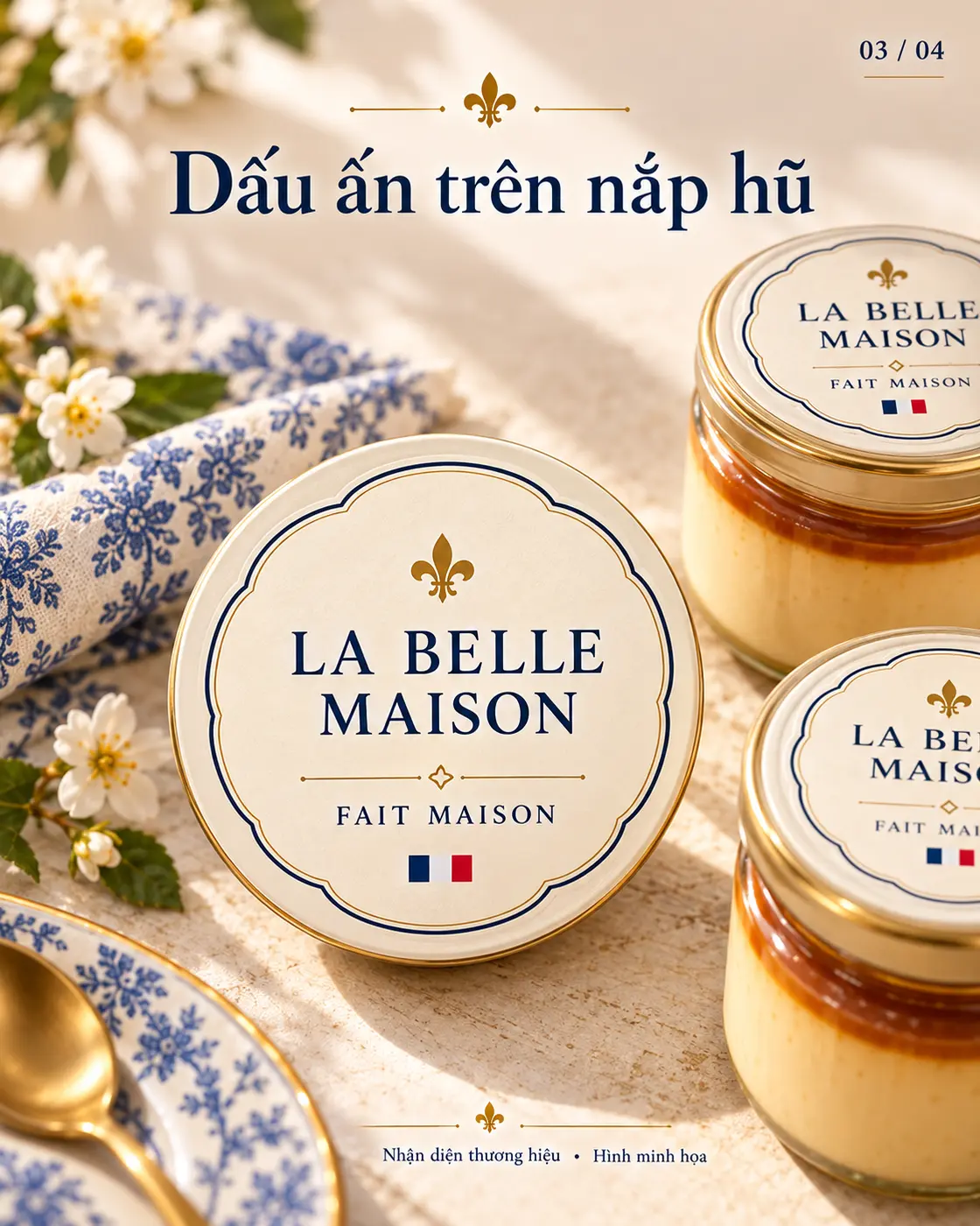 Một chiếc tem nhỏ, cả một tinh thần Maison. — 3 / 4