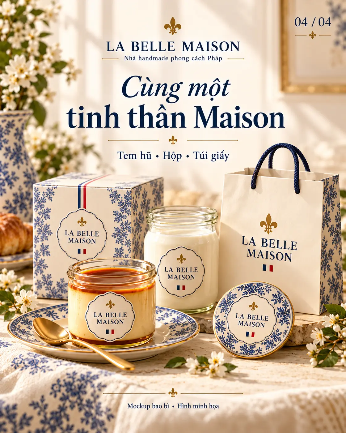 Một chiếc tem nhỏ, cả một tinh thần Maison. — 4 / 4